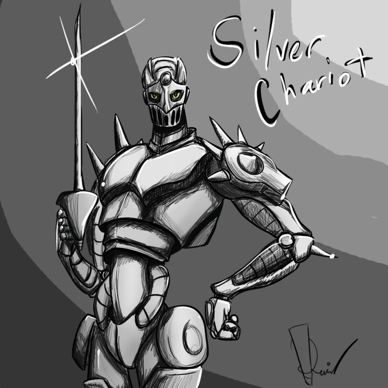 Silver Chariot ova (Stardust Crusaders) by FruitgummiezJJBA on DeviantArt