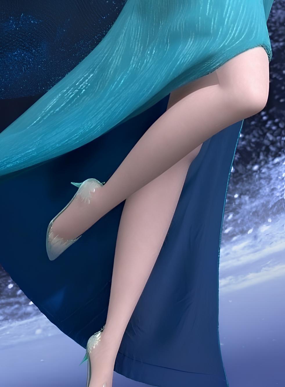 Elsa Struts Elsa Legs 2 by gianluka2000 on DeviantArt