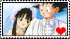 Goku x ChiChi Stamp