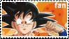 Goku Fan Stamp by XxChiChixX