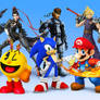 Smash Bros All Stars: The Eight Wonders Wallpaper
