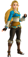 Princess Zelda (BotW) Render