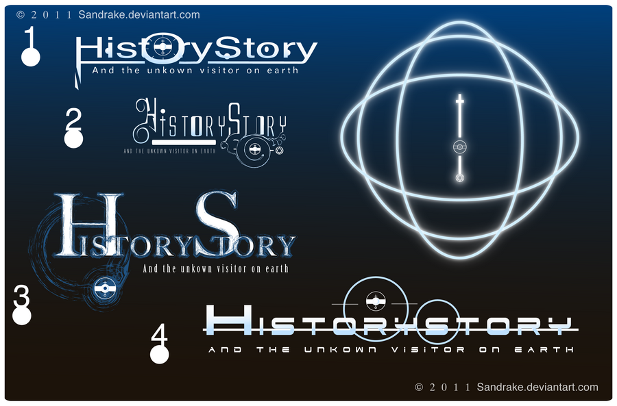 history logo design: create your own history logos... .:HistoryStory_LogoDesigns:. by sandrake on DeviantArt