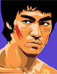 Bruce Lee by jrieman