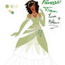 Princess Tiana Dress Design