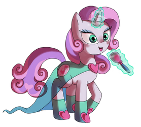 Superstar singer pony sweetie belle !