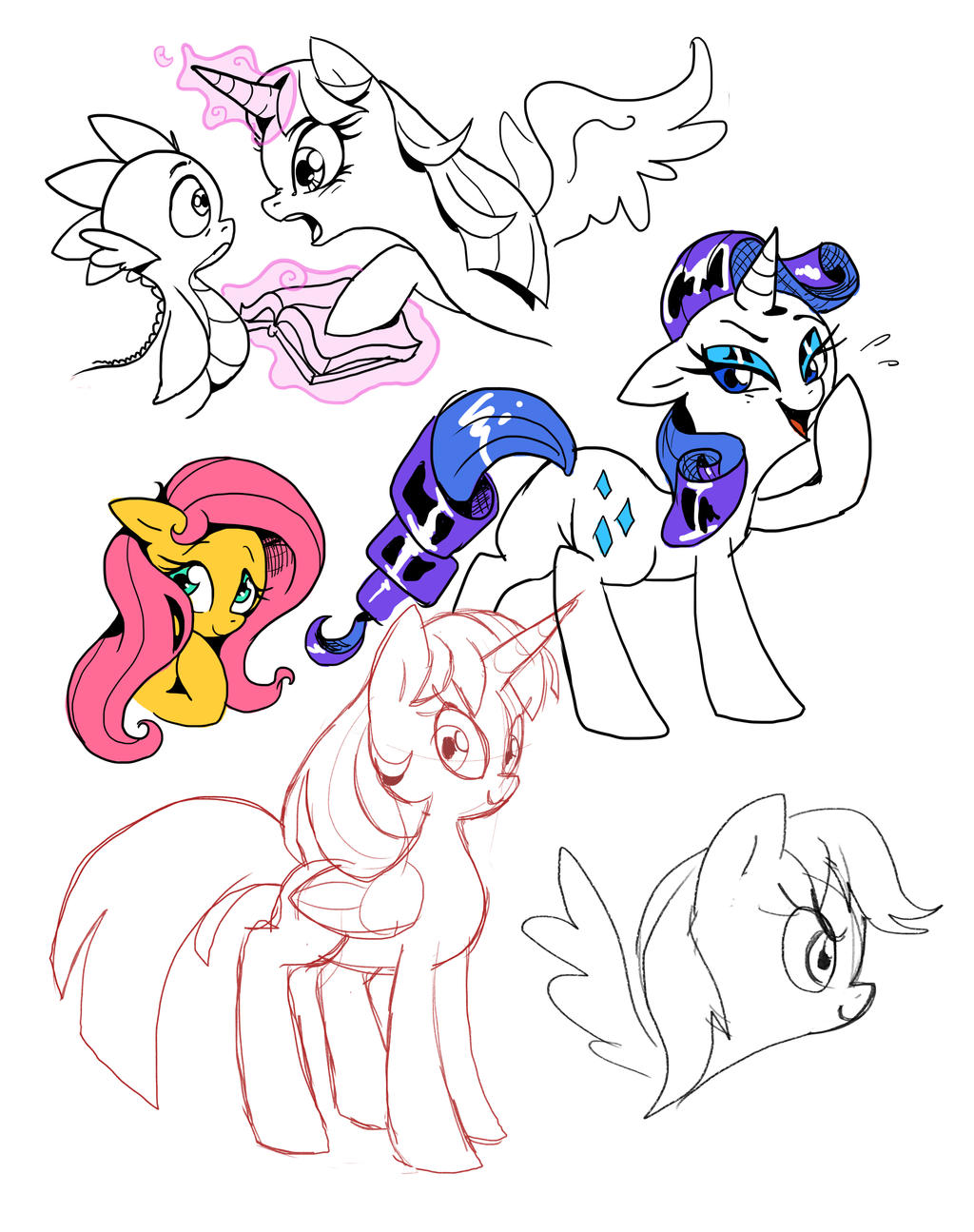 ponies ponies ponies