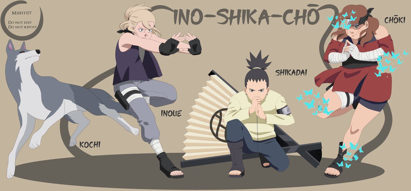 Team Ino Shika Cho By Misfits77 On DeviantArt team-ino-shika-cho-by-misfits77-on-deviantart