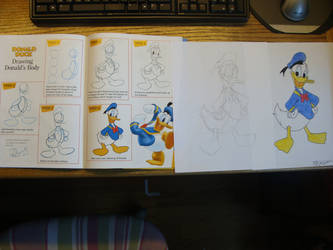 How to draw Donald Duck