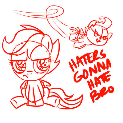 Sketch: Scootaloo: that's SO not fair...