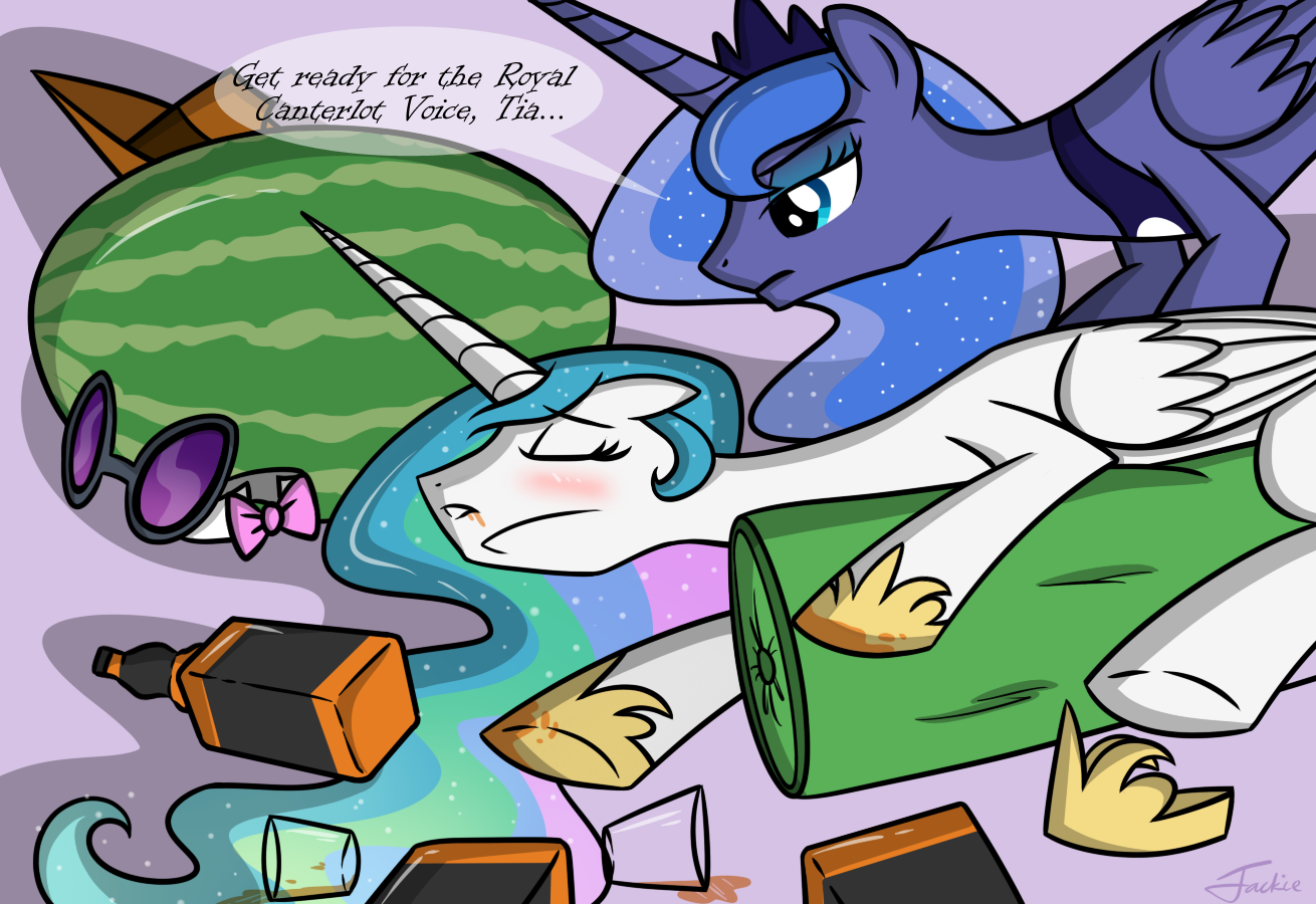 Celestia's Hangover