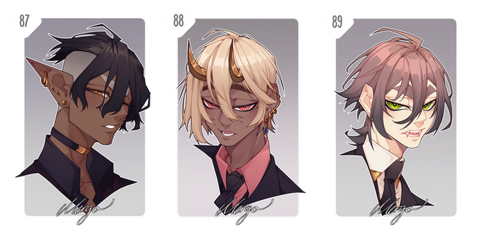 [CLOSED! / AUCTION] Headshot Adopts #27