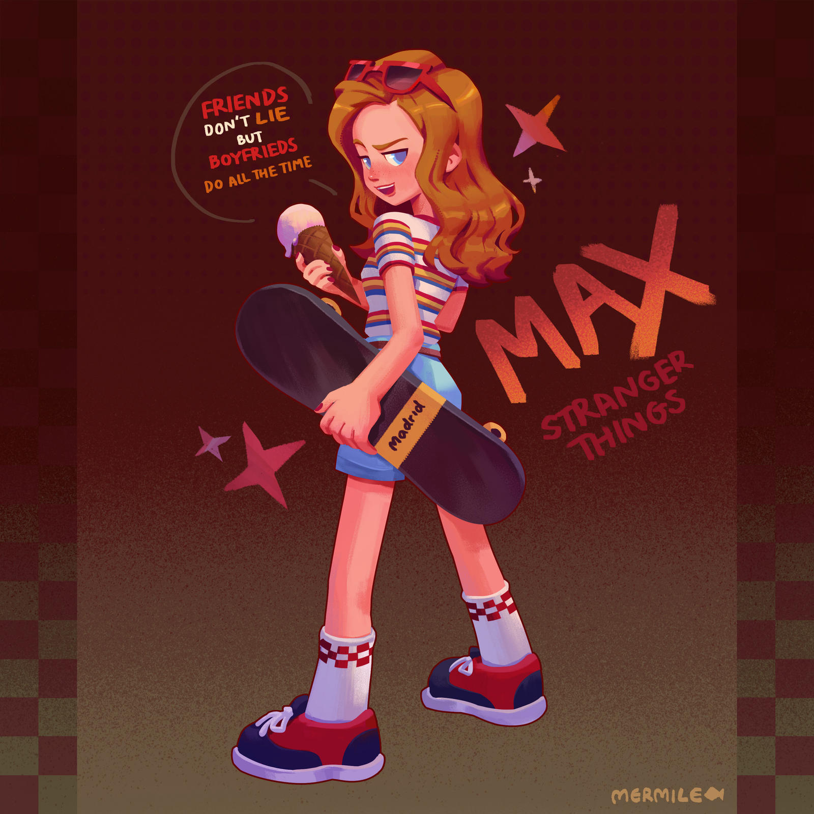 Max Fandom Max Mayfield from Stranger things by whitem-mt on DeviantArt