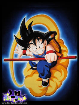 Goku in fabric