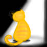 orange cat