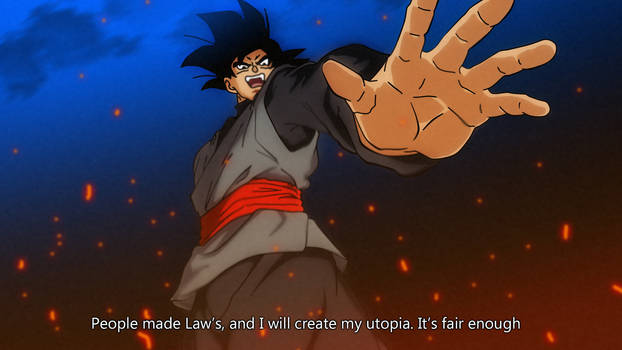 Black Goku is right.