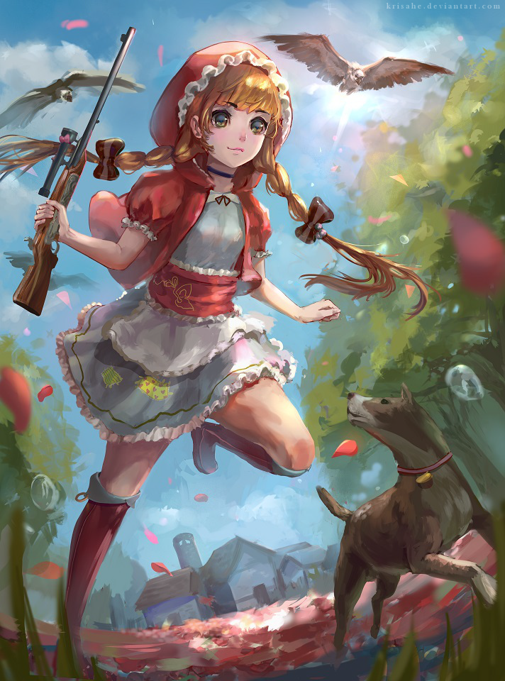 Little Red Riding Hood By Krisahe On Deviantart Little Red Riding Hood By Krisahe On Deviantart