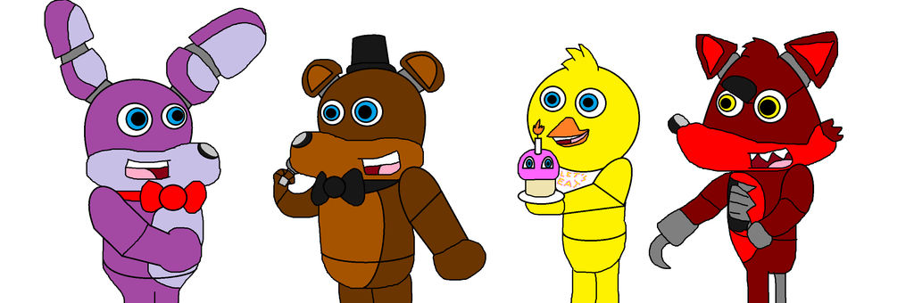 Five nights at Freddy's animatronics by Yoshikingmaster on DeviantArt