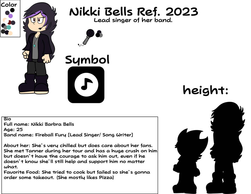 Nikki Bells Reference by Yoshikingmaster on DeviantArt