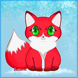 Kawaii Red Fox