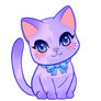 Kitty Adoptable: Purple