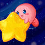 Kirby on a Star