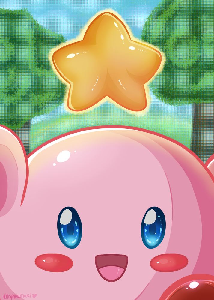 Kirby and a Star