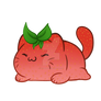 (SOLD) Strawberry Cat Adoptable