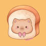 Cat Head in a Slice of Bread