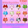 P2U: Cute Kitty Popsicles Graphics Pack