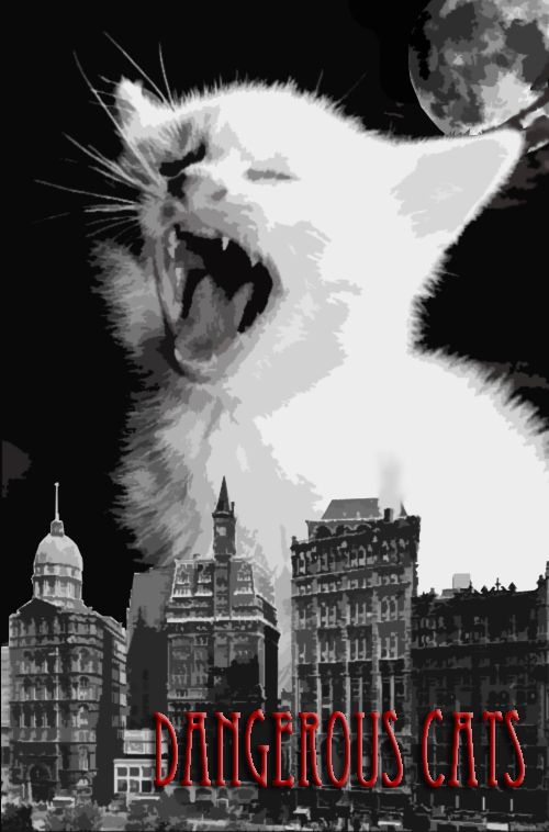 Katzilla Katzilla by Dangerous-Cats on DeviantArt