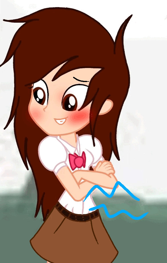 Mmd Stomach Rumbling Katherine's embarrassing stomach growl (edit gif) by ...