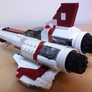 MoC Lego Battlestar Galactica Viper Mk. II, Back