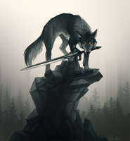 Great Grey Wolf Sif