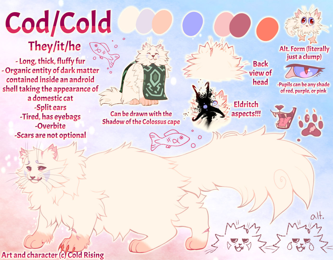 Cod Characters References Cod Reference Sheet (March 2023) by Cold-Rises on DeviantArt
