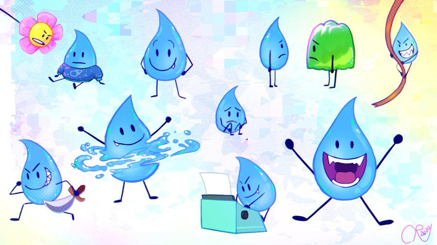 Bfb Cold Teardrop BFB by Cold-Rises on DeviantArt