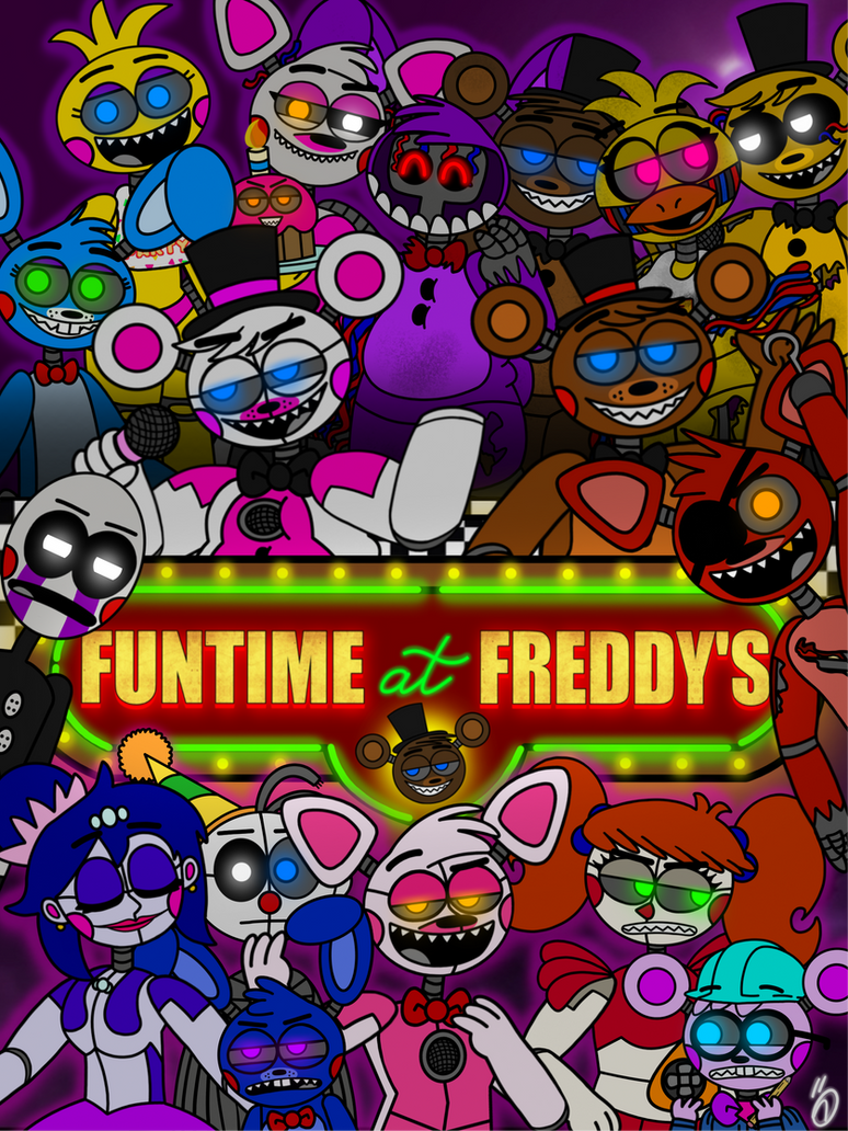 Spring Fun Time Freddy Funtime at Freddy's poster by KikKiwi on DeviantArt