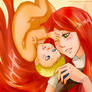 Mom's Red Hair