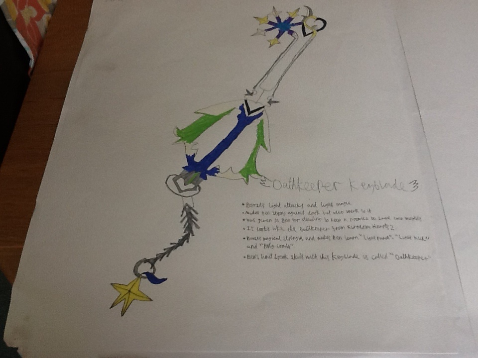 Oathkeeper Keyblade