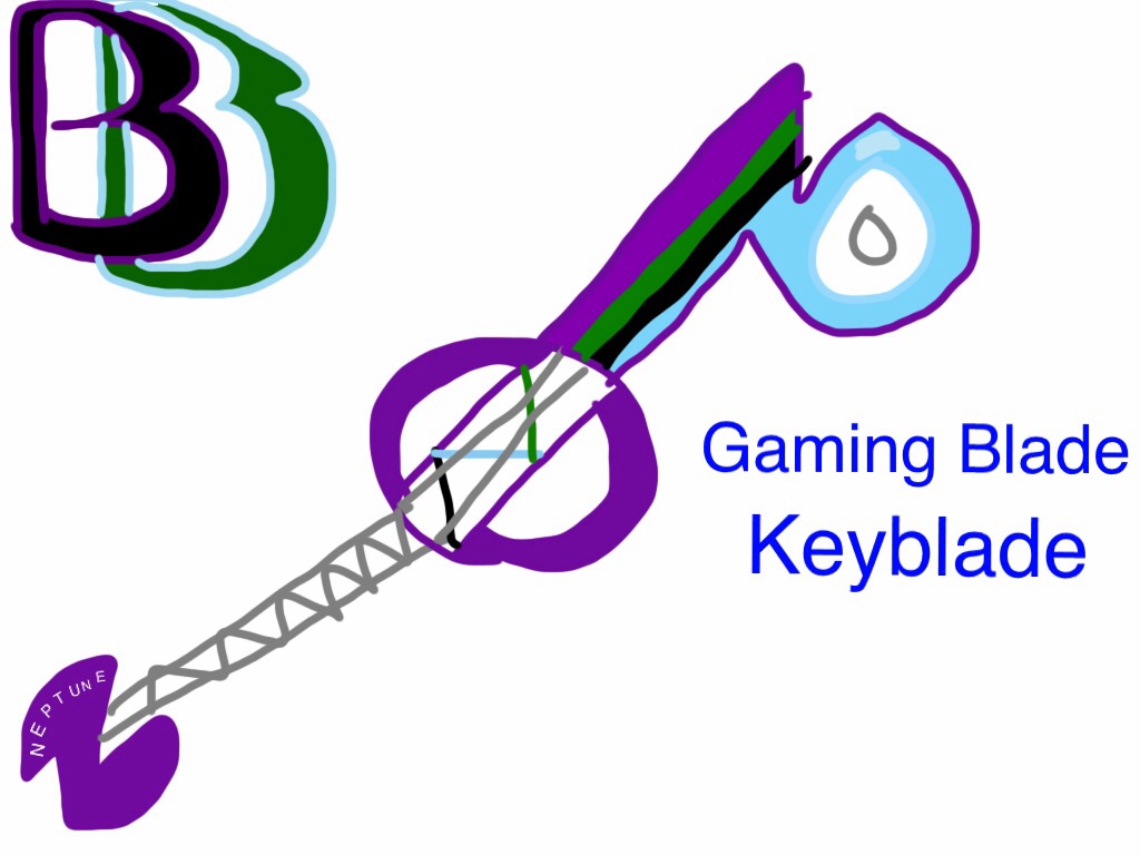 Gaming Blade Keyblade