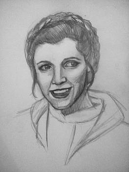 Princess Leia - Sketch