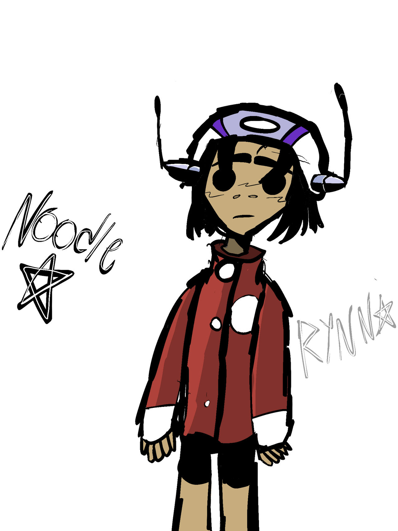 Noodle Phase 1 Art by rynnreal on DeviantArt