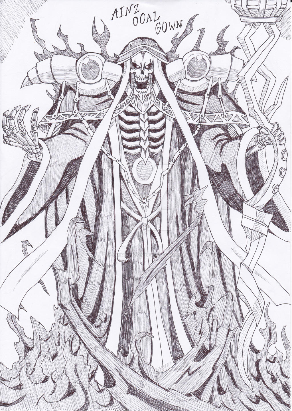 Ainz Ooal Gown fanart