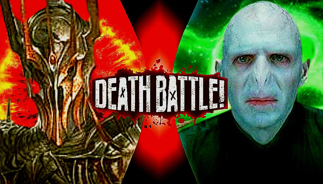 Sauron vs. Voldemort by artistgalaxy on DeviantArt