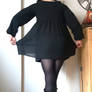 voluptuous crossed legs