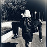 cradle carry in black and white