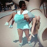 cradle carry at the outdoor games