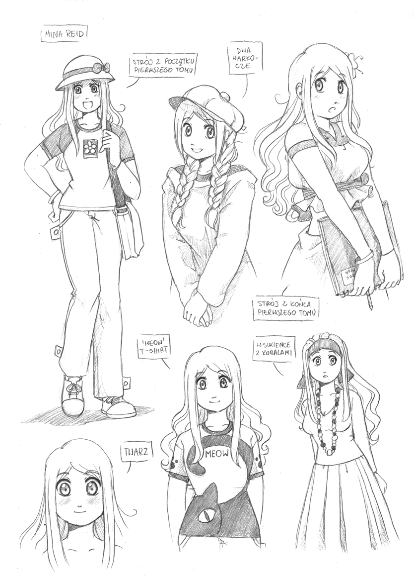 Mina sketches