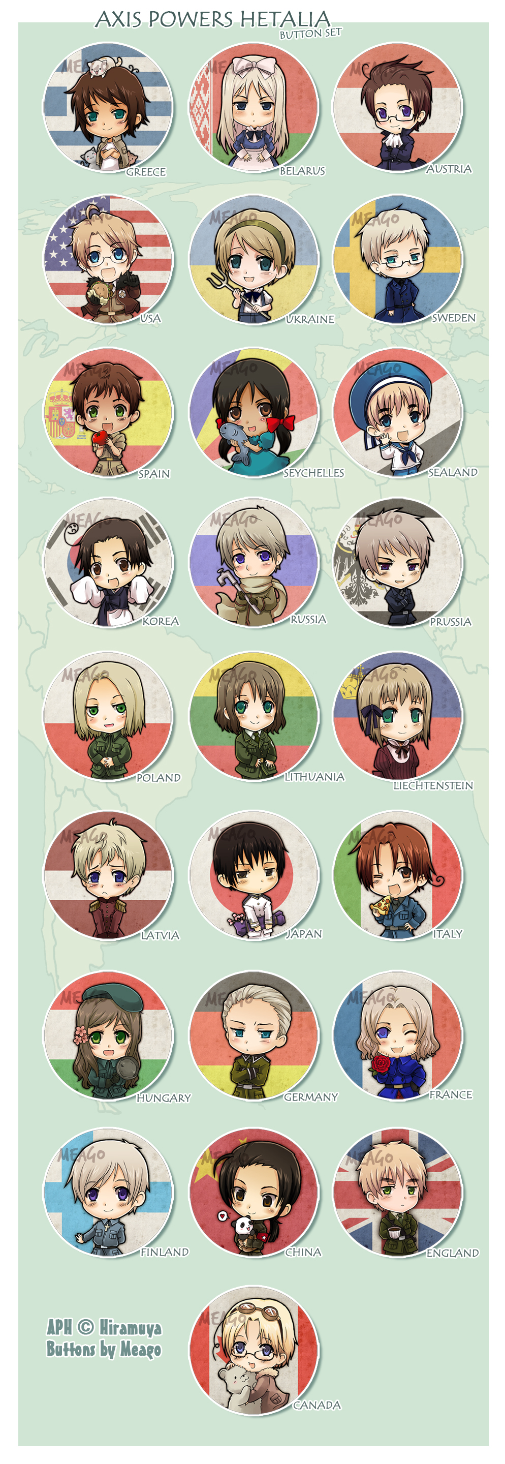 APH mega button set