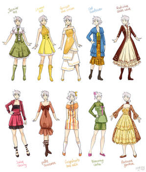Various female clothes 2